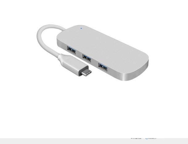 Adaptor USB-C la 3x USB3.0 si cititor de card